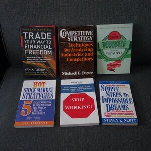 Set of Six(6) Financial Freedom Books